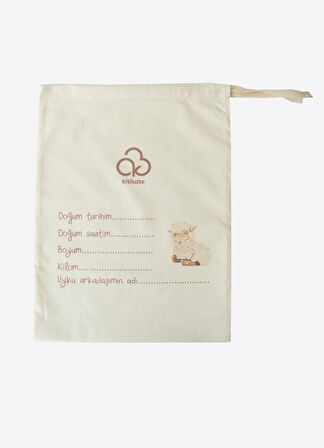 KİTİKATE ORGANİK ANNESİNİN KUZUSU 12 Lİ ZIBIN SET - EKRU