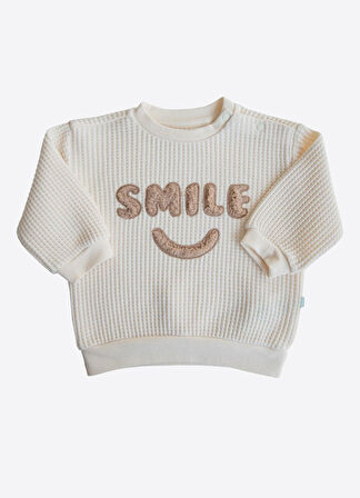 KİTİKATE ORGANİK SMILE İKİLİ TAKIM - BEJ