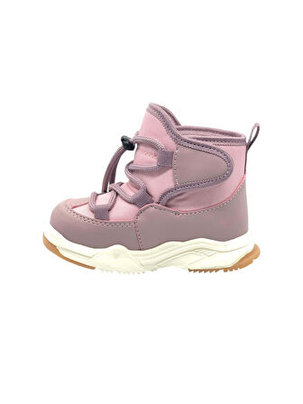 Vicco Marka 22-30 Numara Kız Çocuk Pudra Renk Anatomik Tabanlı İçi Kürklü Destekli Bot