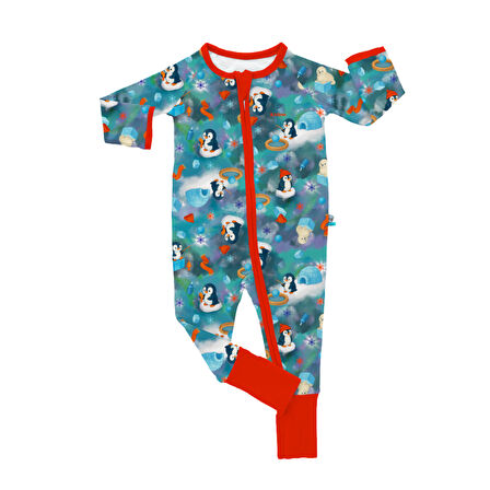 KIDZEE PENGUINS ZEE SUİT 1.0 TOG (01-03 YAŞ) - ÇOK RENKLİ
