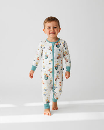 KIDZEE LİTTLE PRİNCE ZEE-SUİT 1.0 TOG UYKU TULUMU (01-03 YAŞ ARASI ) - BEYAZ