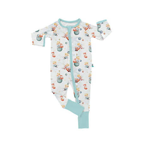 KIDZEE LİTTLE PRİNCE ZEE-SUİT 1.0 TOG UYKU TULUMU (01-03 YAŞ ARASI ) - BEYAZ