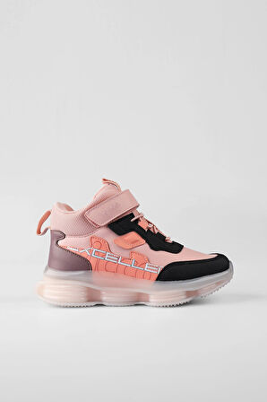 Vicco Heel Kız Çocuk Bot (31-35 Numara) – Cırtlı & Lastikli, Anatomik Phylon Tabanlı