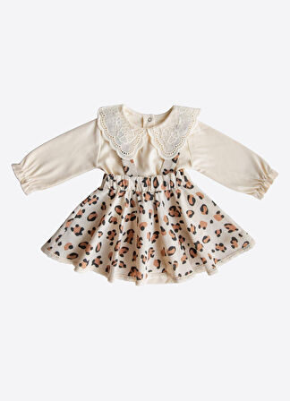 KİTİKATE 3-12 AY ARASI ORGANİK LANA İKİLİ TAKIM - BEJ