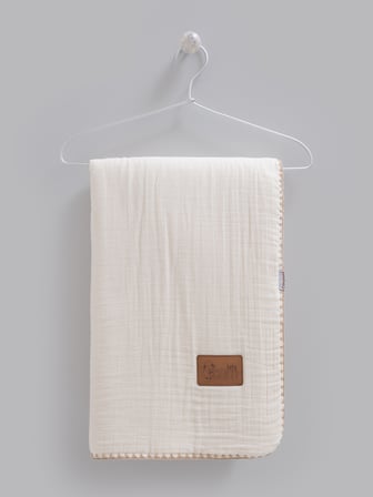 CARAMELL WELSOFT BATTANİYE (85X90) - EKRU