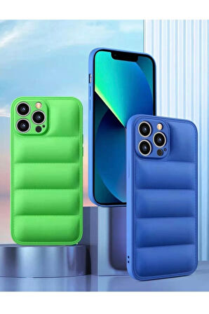 Iphone 12 Pro Uyumlu Şişme Kılıf Puffer Case Tam Koruma