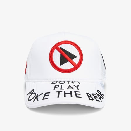 Goorin Bros Poke The Bear Unisex Beyaz Şapka