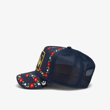 Goorin Bros Hyper Floral Unisex Lacivert Şapka