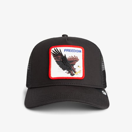 Goorin Bros Freedom Eagle Trucker Unisex Siyah Şapka
