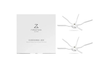 Roborock Xiaomi Roborock S7/s6/s5 Yan Köşe Fırçası 2'li Set Beyaz