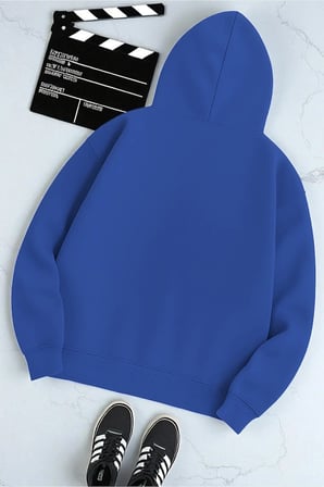 Unisex Tasarım Baskılı Kapüşonlu Sweatshirt 2'li Fırsat Paketi