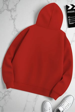 Unisex Tasarım Baskılı Kapüşonlu Sweatshirt 2'li Fırsat Paketi
