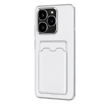 Realme C61 Kılıf Kart Şeffaf Silikon - Şeffaf