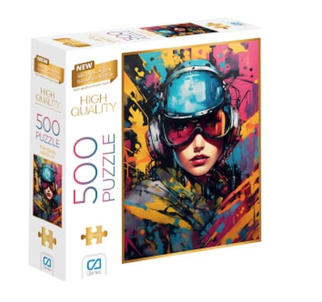Pilot Kadın Puzzle 500