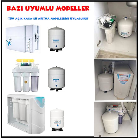 Sulook Açık Kasa Su Arıtma Cihazlarına Uyumlu 5'li Filtre Seti Vontron Membranlı