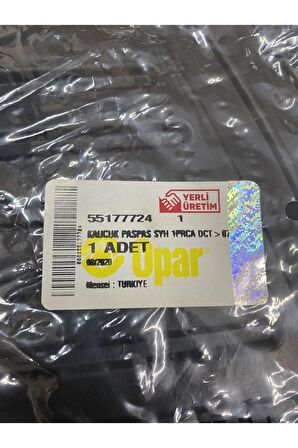 55177724 Fiat Ducato Kauçuk Paspas Takımı 2007-2023