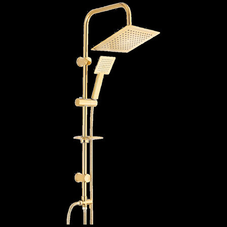 Deppot Mirage 400 Tepe Duş Seti Altın