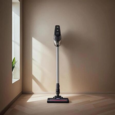 Homend Dustrider 1261h Şarjlı Led Işıklı Kablosuz Dikey Süpürge