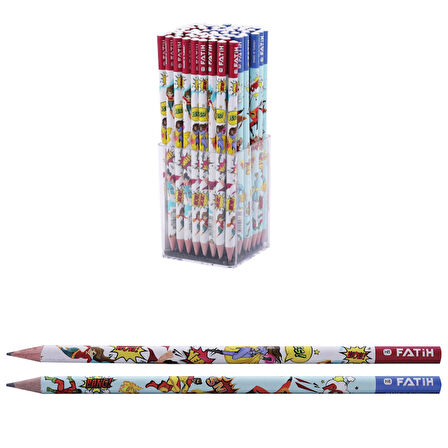 Fatih Kurşun Kalem Süper Kahramanlar 17730 (72 li)