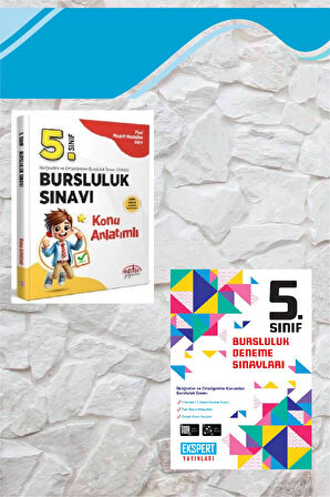 5.Sınıf Bursluluk Sınavı Konu Anlatımlı (Karekod Çözümlü)+ Deneme Sınavı