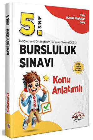 5.Sınıf Bursluluk Sınavı Konu Anlatımlı (Karekod Çözümlü)+ Deneme Sınavı