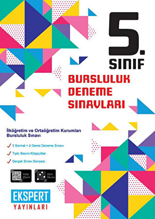 5.Sınıf Bursluluk Sınavı Konu Anlatımlı (Karekod Çözümlü)+ Deneme Sınavı