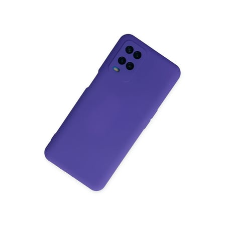 Oppo A54 4G Kılıf Nano içi Kadife Silikon - Mor