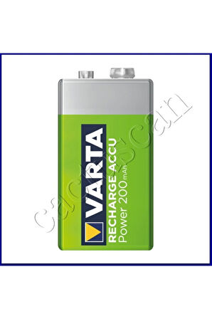 200mah Ni-mh 9v Ready To Use Şarjlı Pil 1 Adet