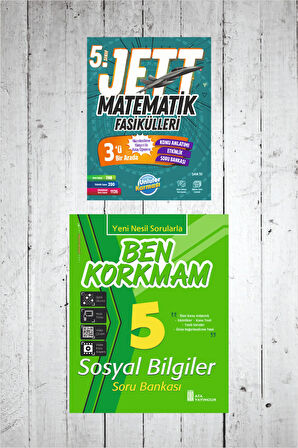 5.Sınıf Ünlüler Jett Matematik Fasikülü