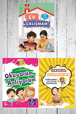 3.Sınıf Ev Çalışmalarım+Okuyorum Anlıyorum+Hızlı Okuma