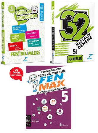 5.Sınıf Pruva Fen Bilimleri Soru Bankası +32 Hafta Denemeleri (Hediyeli)