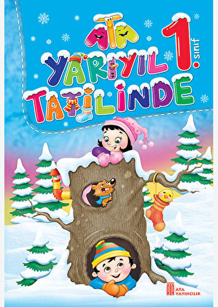 Ata 1.Sınıf Yarıyıl Tatilinde +Bil Bul Eğlen+ Bic 18 li Kuruboya