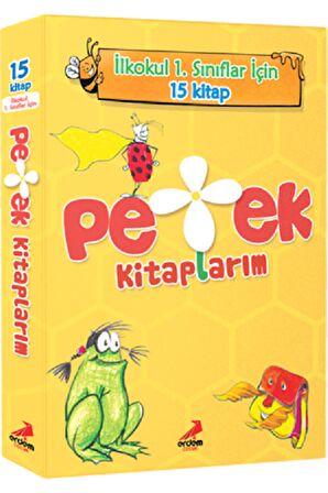 1.Sınıflar İçin (15 Kitap) Petek Kitaplarım + Hızlı Okuma