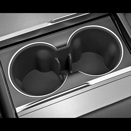 TESLA MODEL Y JUNİPER Bardak Tutucu Organizer (Slikon)