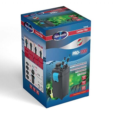 Aqua Master PRO-1000 Dış Filtre 3 Sepet 1000L/H