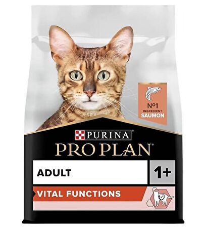 ProPlan Vital Functions Adult Somonlu Yetişkin Kedi Maması 3 kg