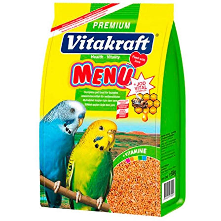 Vitakraft Menü Premium Muhabbet Kuşu Yemi 1000 Gr