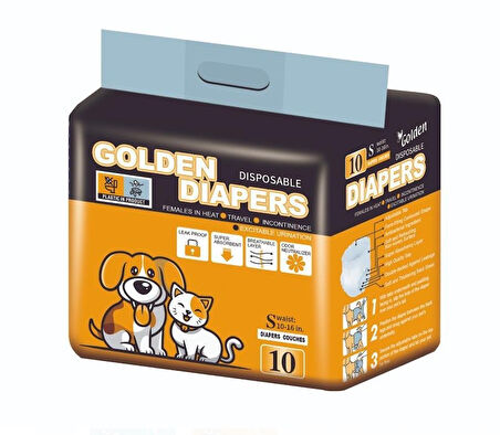 Golden Diapers Köpek Bezi S Beden