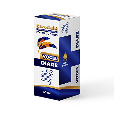 EuroGold Vogel Kuş İshal Diare Damlası 50 ml