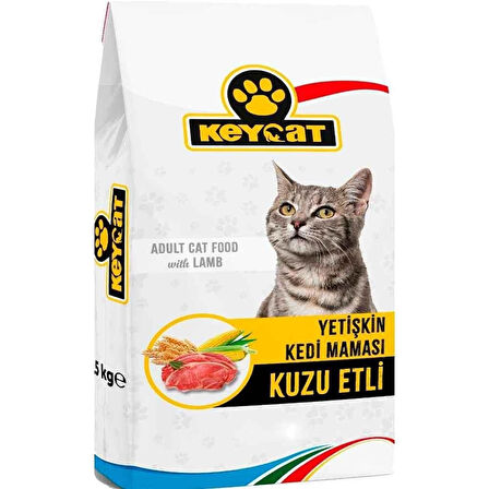 Keycat Kuzulu Yetişkin Kedi Maması 15 Kg
