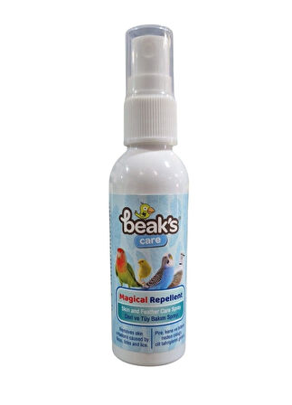 Beaks Kafes Kuşları İçin Deri Ve Tüy Bakım Spreyi 50 ml