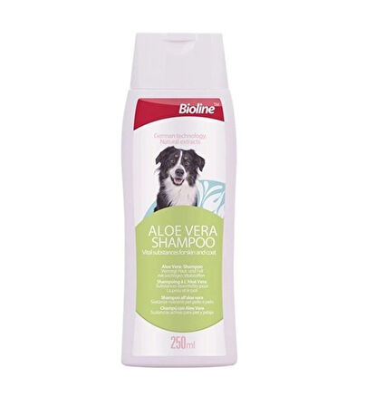 Bioline Aloe Vera Özlü Köpek Şampuanı 250 Ml