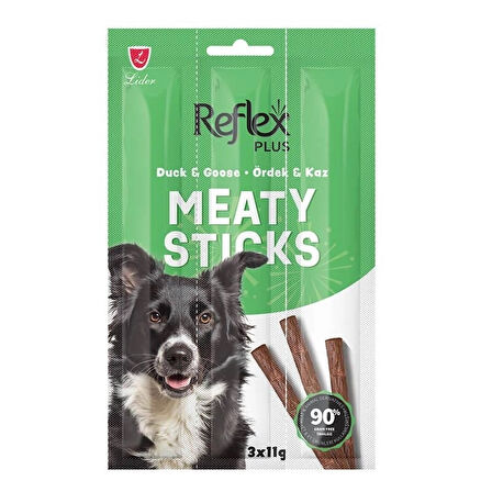 Reflex Ördek ve Kaz Etli Köpek Ödül Çubuğu 11 Gr