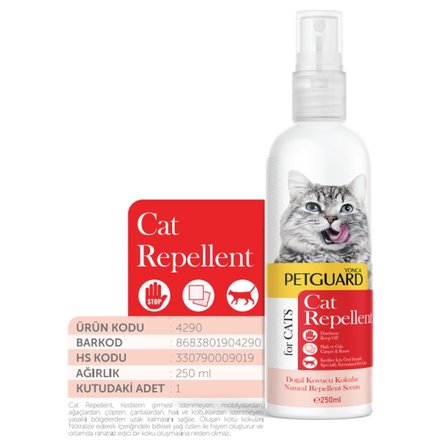Petguard İç Mekan Kedi Uzaklaştırıcı 250 Ml