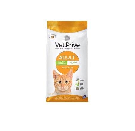 Vet Prive Kuzu Etli Yetişkin Kedi Maması 1.5 Kg