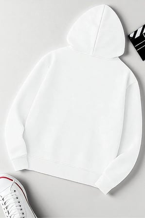 Unisex Tasarım Baskılı Kapüşonlu Sweatshirt 2'li Fırsat Paketi