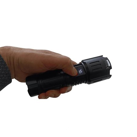 powerdex Pd-9100 Zoomlu Şarjlı 30w 2800 Lümen Profesyonel Avcı Feneri Uzun Menzilli, Dayanıklı ve Güçlü Aydınlatma