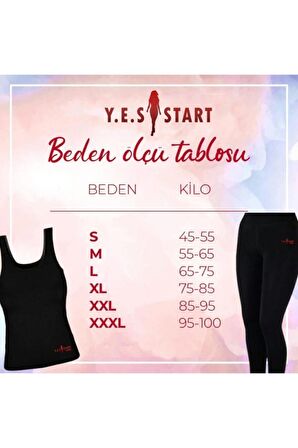 Body Sauna Termal Tayt Takımı