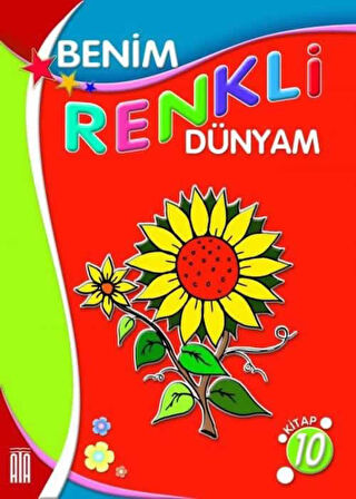 Ata Benim Renkli Dünyam Boyama Kitabı 10