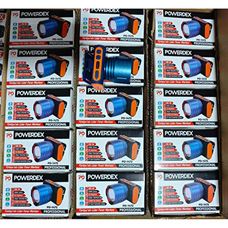 powerdex PD-1472 50 Watt 2200 Lümen Profesyonel Kafa Lambası